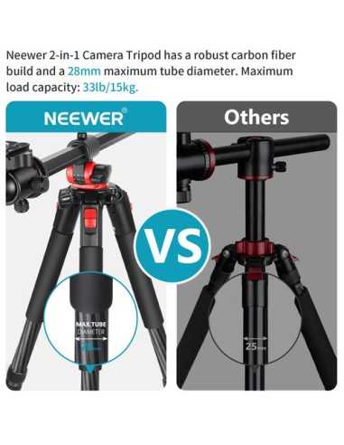 Neewer 2-in-1 Tripod/Monopod (72.4")