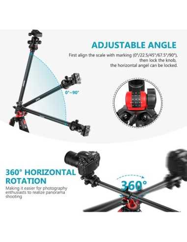 Neewer 2-in-1 Tripod/Monopod (72.4")