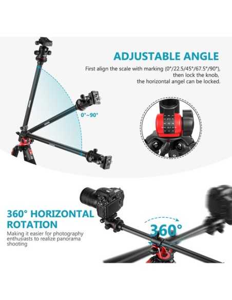 Neewer 2-in-1 Tripod/Monopod (72.4")