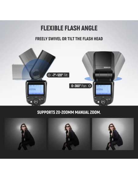 Neewer NW620 Speedlite Flash with LCD Display