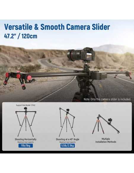Neewer ER1 Motorized Wireless Carbon Fiber Camera Slider (47.2" / 120 cm)