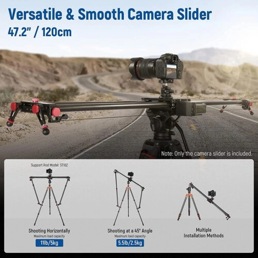 Neewer ER1 Motorized Camera Slider 120cm | CamTools UAE