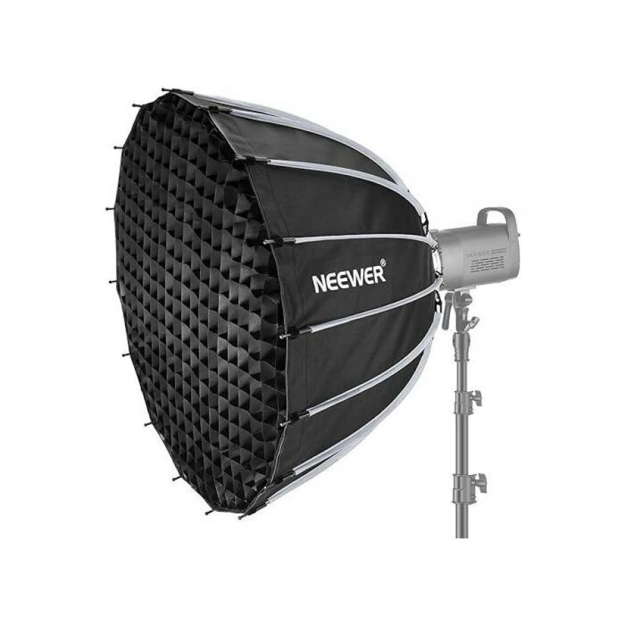 NEEWER 85cm Deep Parabolic Quick Release Softbox With Honeycomb Grid