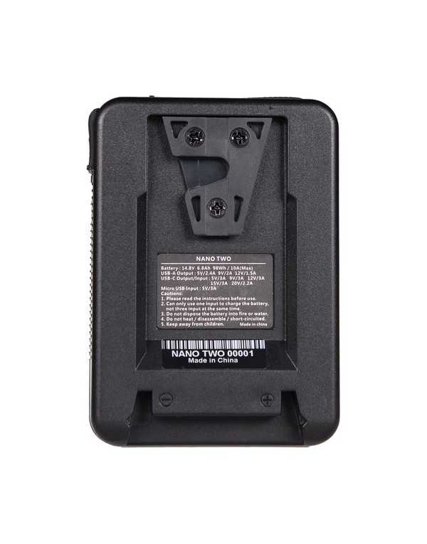Fxlion NANO TWO – 14.8V / 98Wh V-Mount Battery