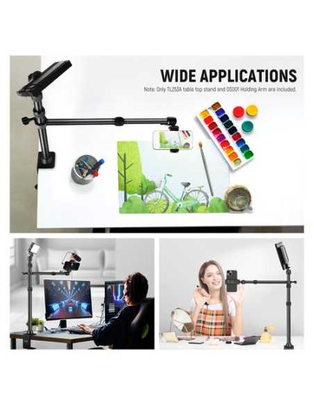 Neewer TL253A Tabletop Stand with Telescopic Arm