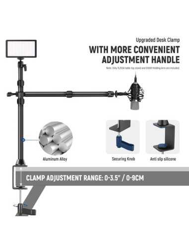 Neewer TL253A Tabletop Stand with Telescopic Arm