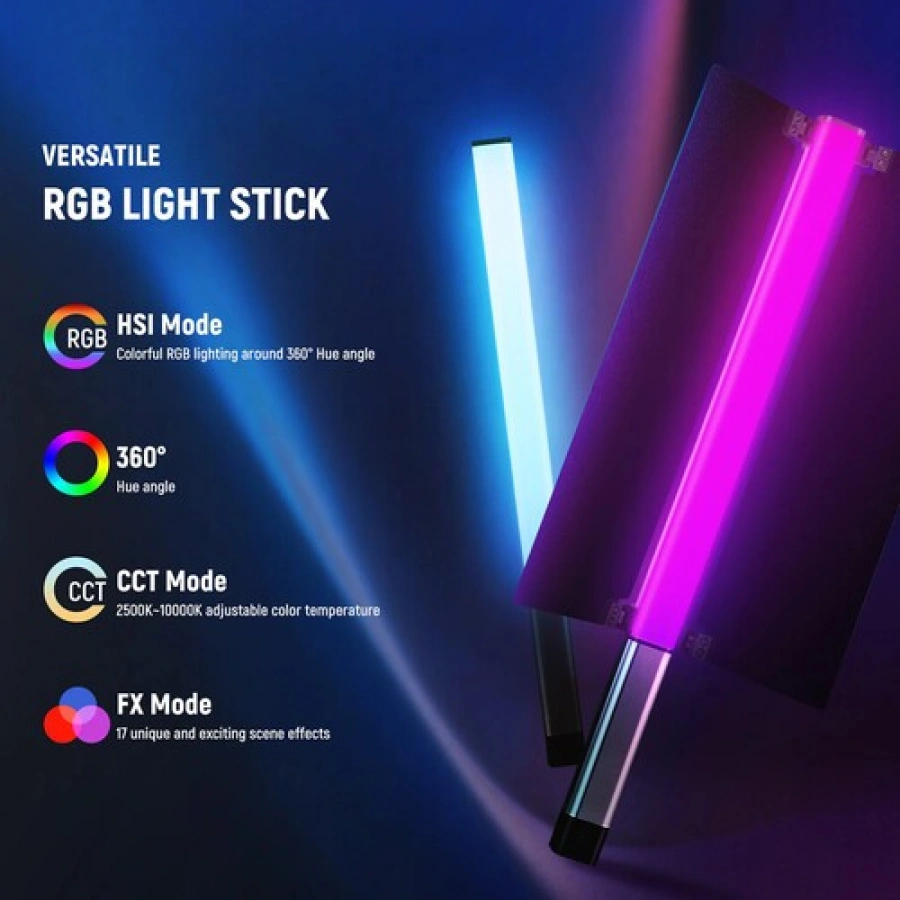 Neewer CL124 RGB Handheld LED Light Stick/Wand