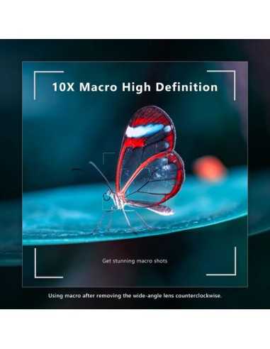 Neewer 2-in-1 Wide-Angle and 10x Macro Lens for Sony ZV-1