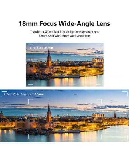 Neewer 2-in-1 Wide-Angle and 10x Macro Lens for Sony ZV-1