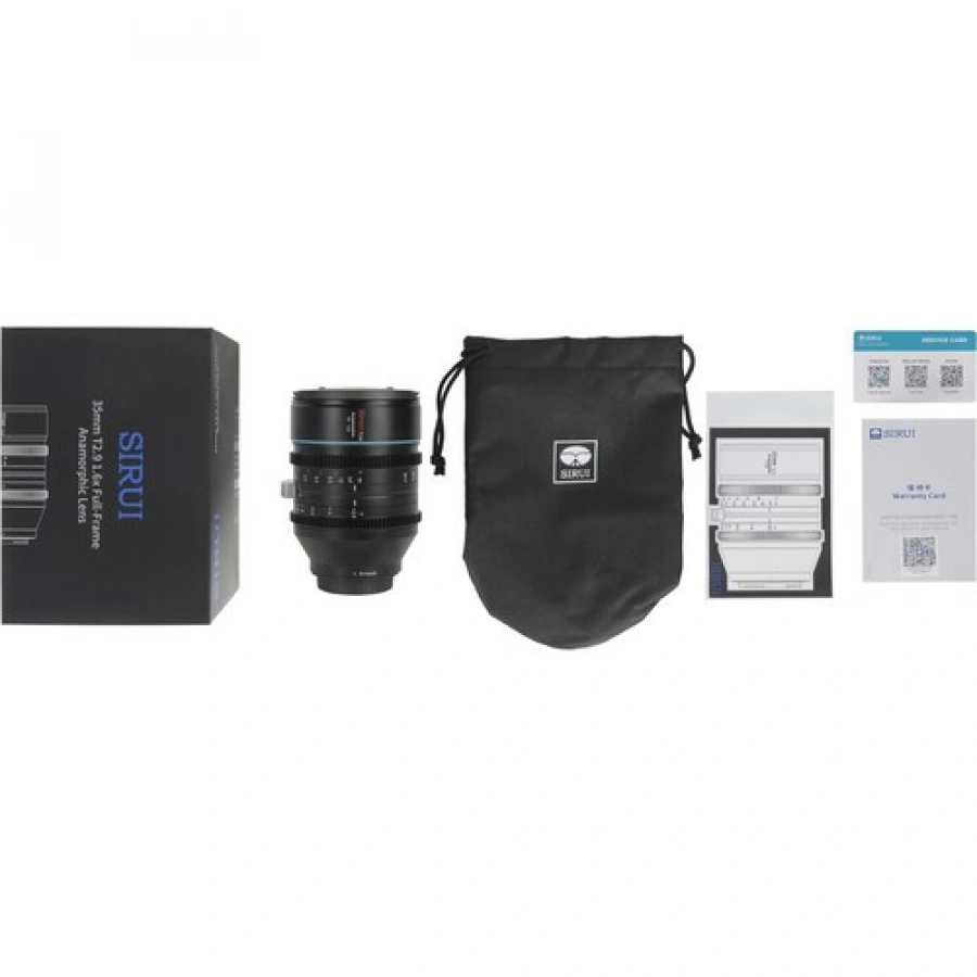 Sirui 35mm T2.9 1.6x Full-Frame Anamorphic Lens (Sony E)