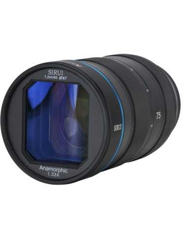 Sirui 75mm f/1.8 Anamorphic 1.33x Lens (E Mount)