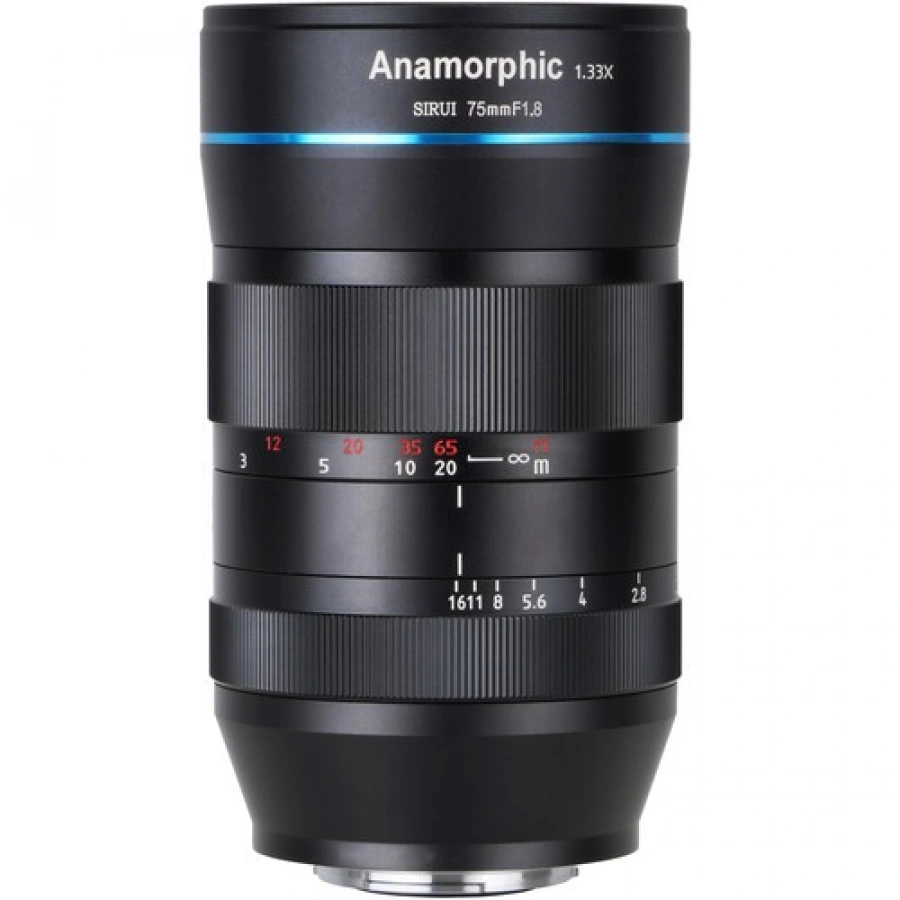 Sirui 75mm f/1.8 Anamorphic 1.33x Lens (E Mount)