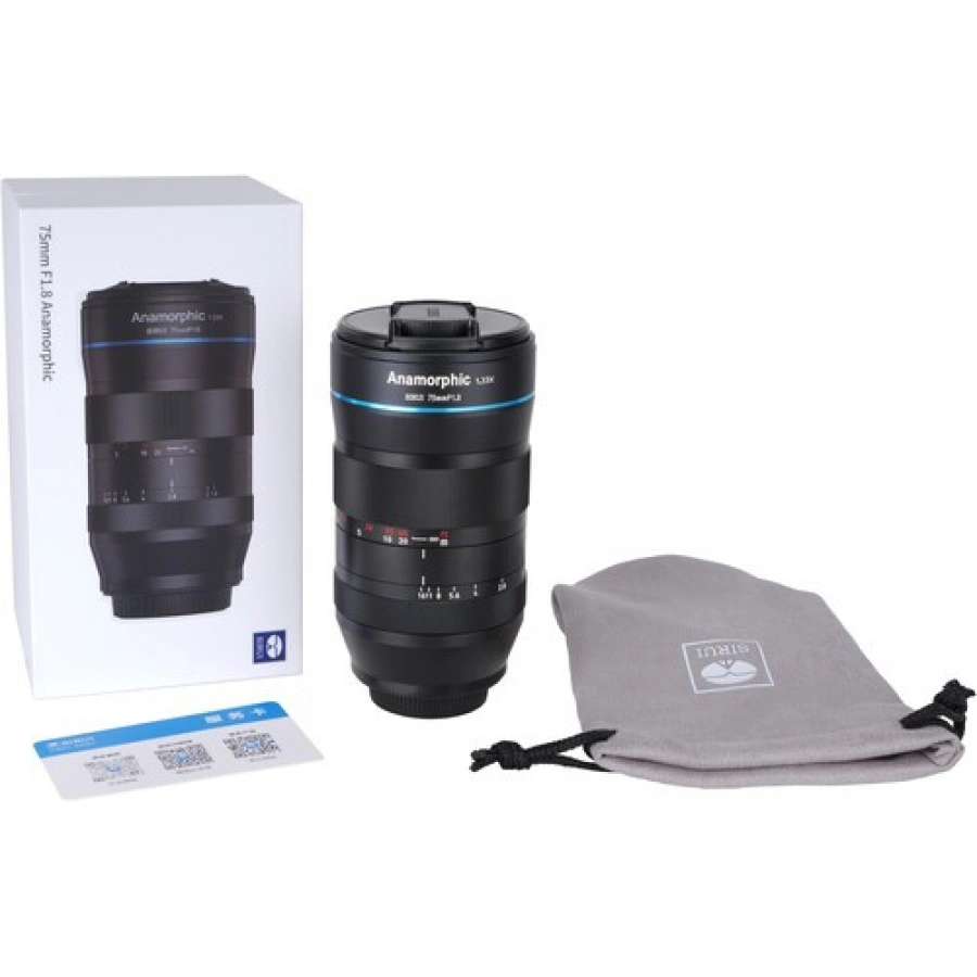 Sirui 75mm f/1.8 Anamorphic 1.33x Lens (E Mount)