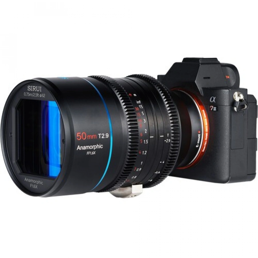 Sirui 50mm T2.9 1.6x Full-Frame Anamorphic Lens (Canon RF)