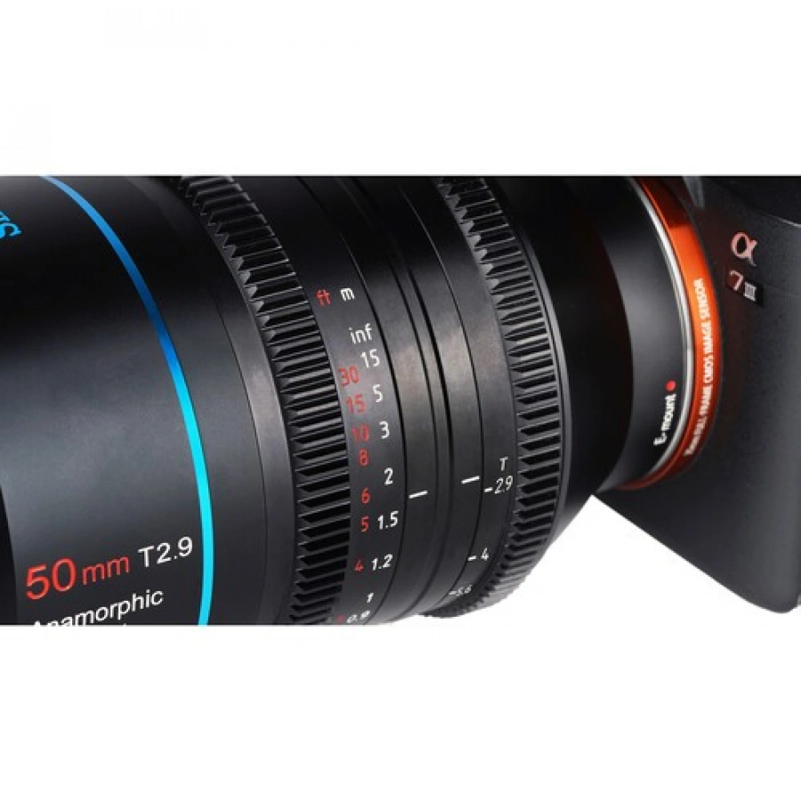 Sirui 50mm T2.9 1.6x Full-Frame Anamorphic Lens (Canon RF)