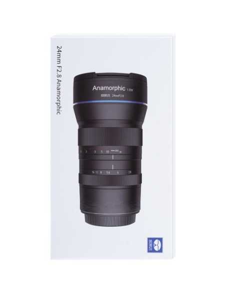 Sirui 24mm f/2.8 Anamorphic 1.33x Lens | Cinematic Visuals for E Mount
