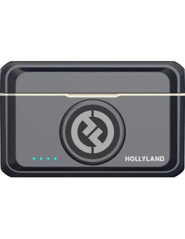 Hollyland LARK M2 DUO 2-Person Wireless Combo Microphone System (2.4 GHz, Shine Charcoal)