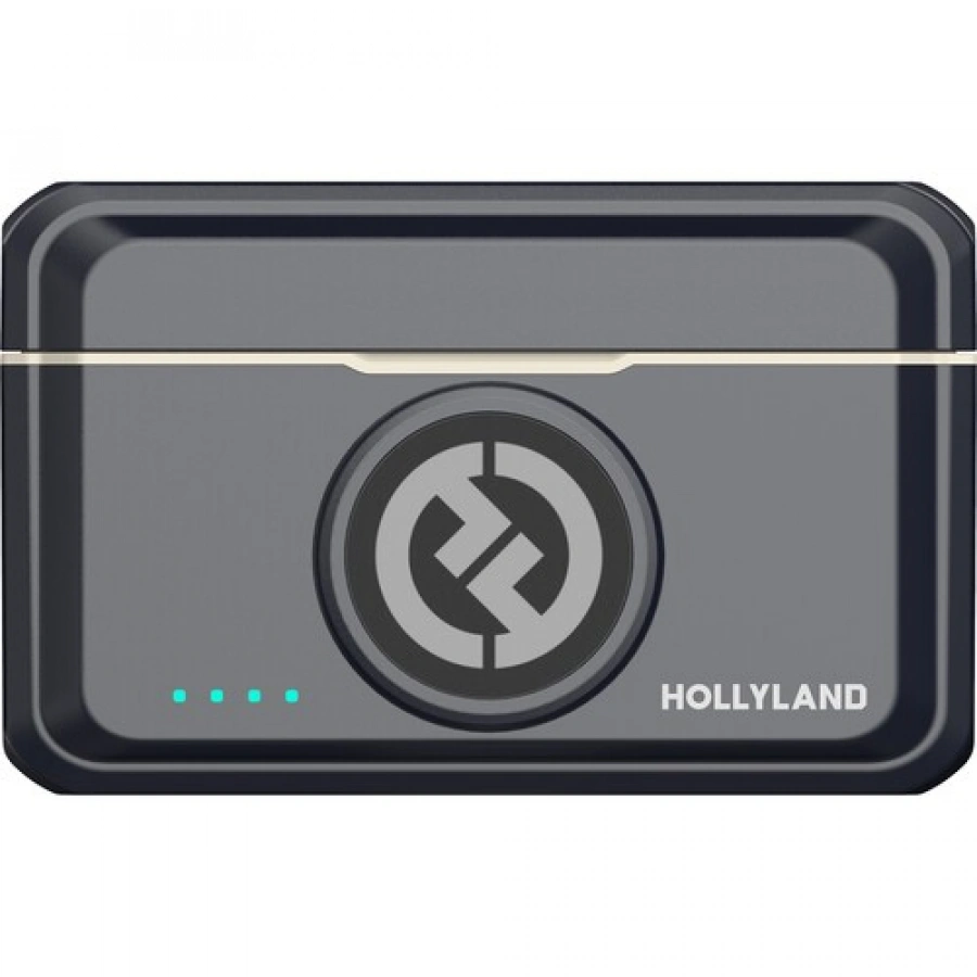 Hollyland LARK M2 DUO 2-Person Wireless Combo Microphone System (2.4 GHz, Shine Charcoal)