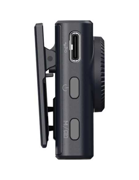 Hollyland LARK M2 DUO 2-Person Wireless Combo Microphone System (2.4 GHz, Shine Charcoal)