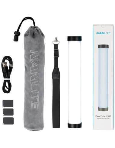 Nanlite PavoTube II 6C 10in 6w RGBWW LED With Built-In Rechargeable Li-Ion Battery