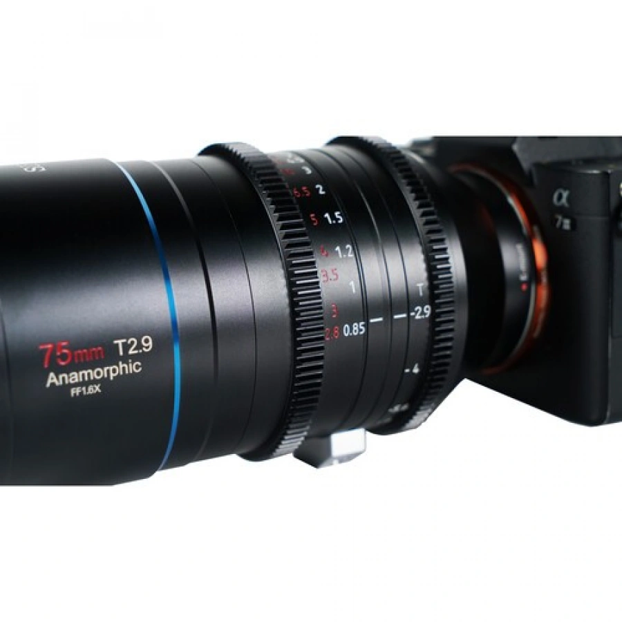 Sirui 75mm T2.9 Full Frame 1.6x Anamorphic Lens (Canon RF)