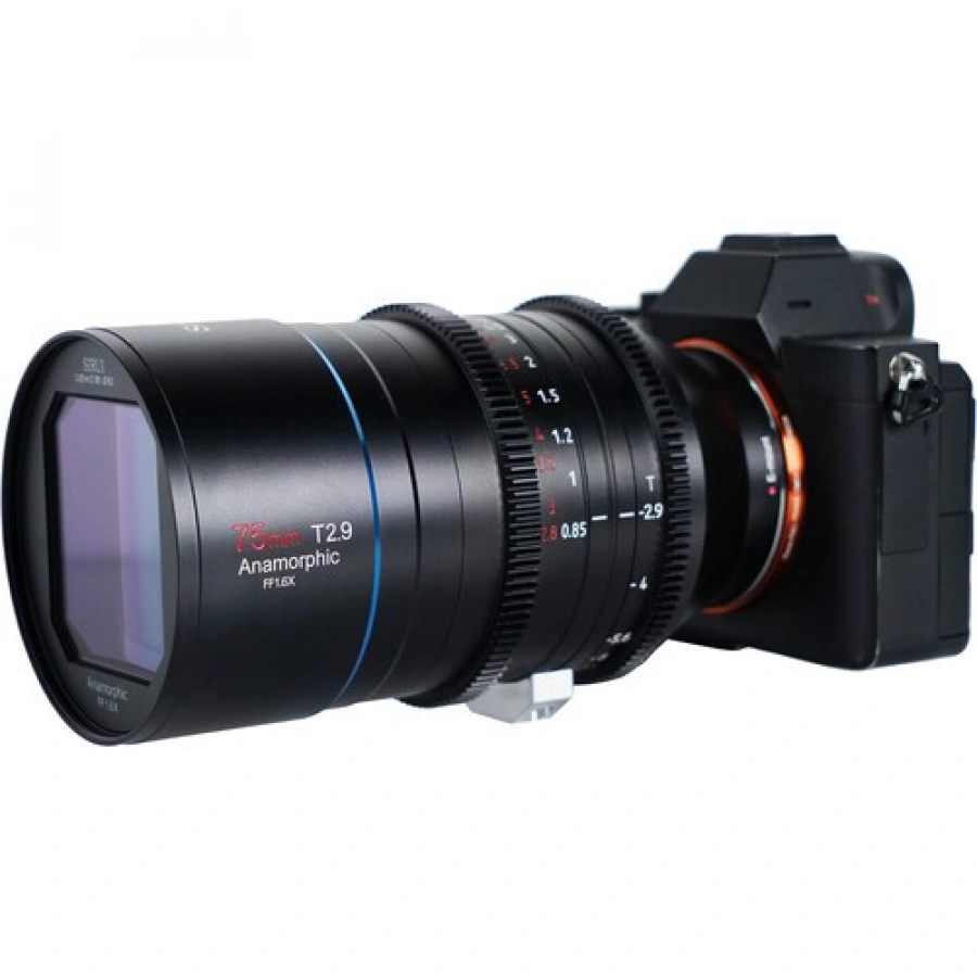 Sirui 75mm T2.9 Full Frame 1.6x Anamorphic Lens (Canon RF)