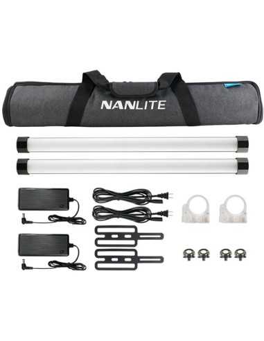 Nanlite PavoTube II 15X RGB LED Pixel Tube Light (2', 2-Light Kit) | Tube Lights | CAM TOOLS Middle East | Nanlite