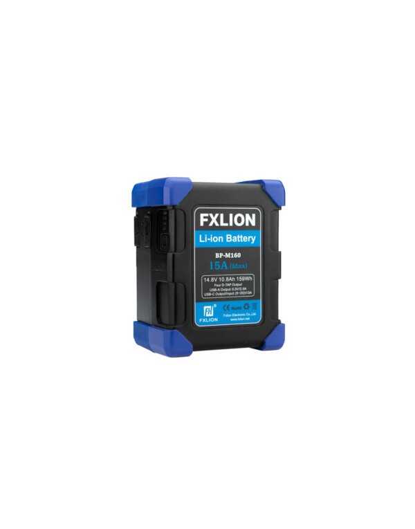 Fxlion 160Wh High Power Square Battery – 14.8V / V-Mount Battery