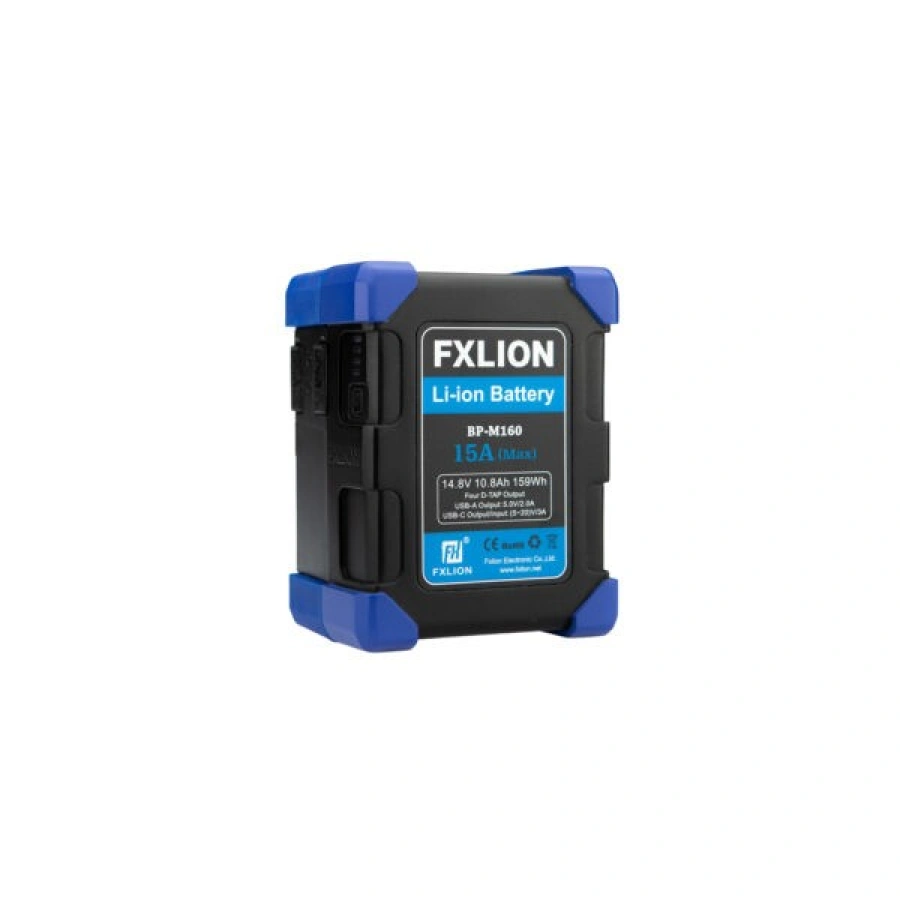 Fxlion 160Wh High Power Square Battery – 14.8V / V-Mount Battery