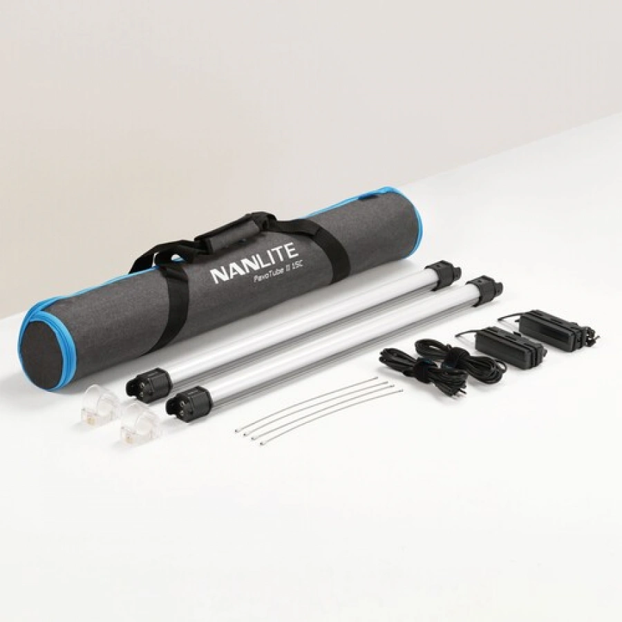 NANLITE Pavotube II 15C LED RGBWW Tube Light 2 kit