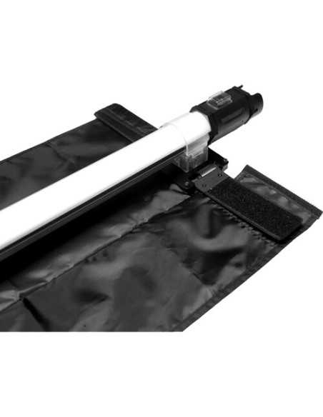 NANLITE Barndoor with Eggcrate for Pavotube II 30C