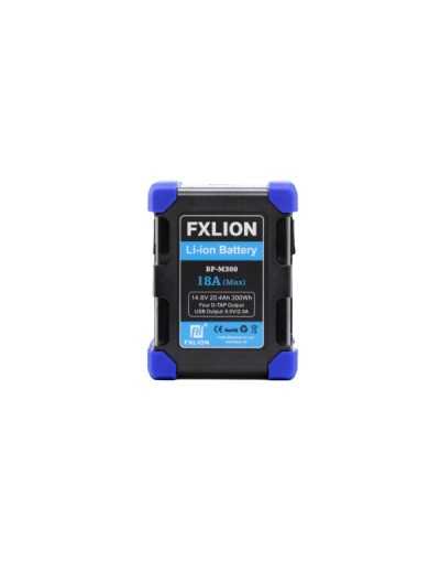 Fxlion 300Wh High Power Square Battery – 14.8V / V-Mount Battery