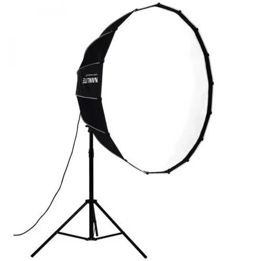 NANLITE Quick Release Bowens Mount Parabolic softbox 120CM with Grid