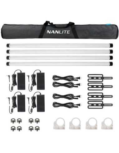 NANLITE Pavotube II 30X 4KIT RGB Tubelight, 32W, 2700K-12000K | Tube Lights | CAM TOOLS Middle East | Nanlite