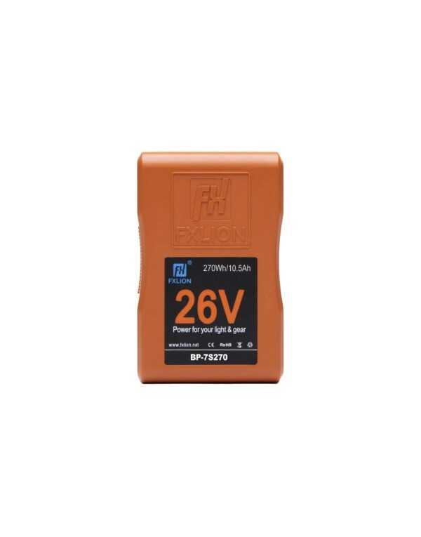 Fxlion 26V Battery – 26V / 270Wh V-Mount Battery | Battery | CAM TOOLS Middle East | FXLION