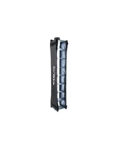 Nanlite Barndoor with eggcrate for Pavotube II 15X