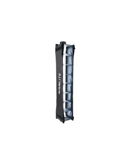 Nanlite Barndoor with eggcrate for Pavotube II 15X