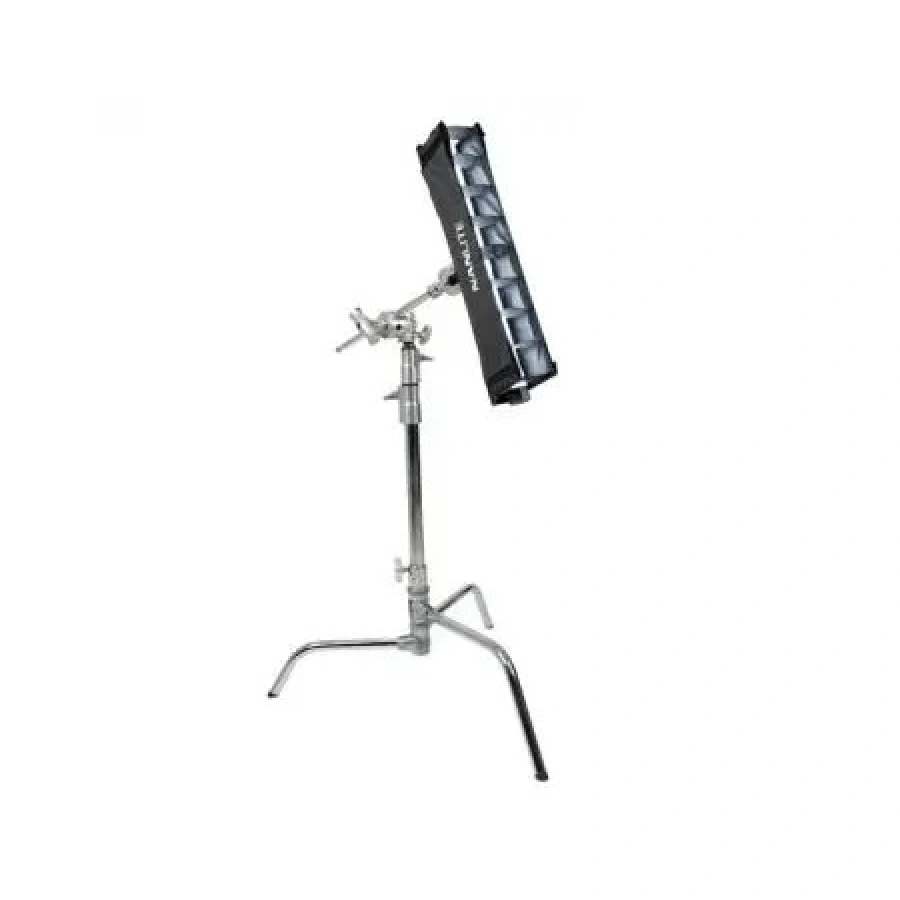 Nanlite Barndoor with eggcrate for Pavotube II 15X