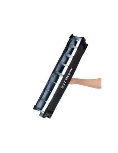 Nanlite Barndoor with eggcrate for Pavotube II 15X