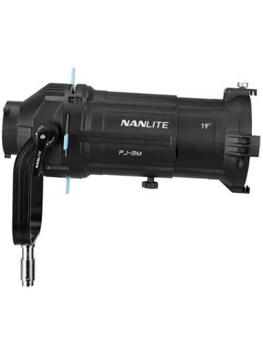 NANLITE Projection Attachment for Bowens Mount with 19 Lens | Softboxes & Light Modifiers | CAM TOOLS Middle East | Nanlite