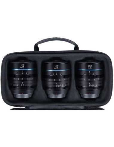 Sirui Night Walker T1.2 S35 Cine 3-Lens Set (E-Mount, Black)