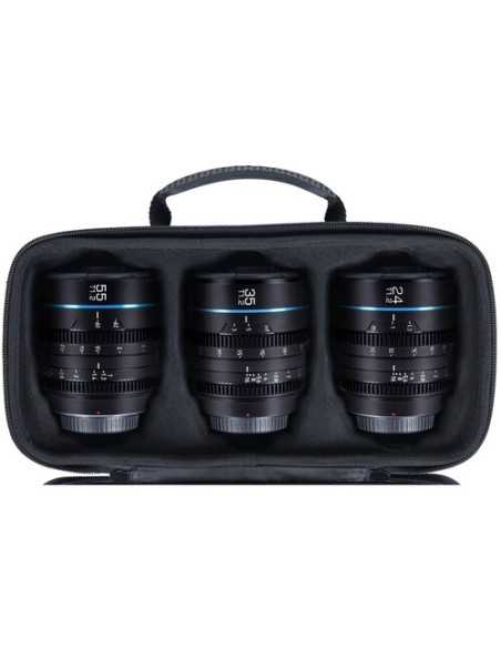 Sirui Night Walker T1.2 S35 Cine 3-Lens Set (E-Mount, Black)