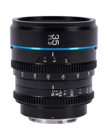 Sirui Night Walker 35mm T1.2 S35 Cine Lens (E-Mount, Black) | Cine Lenses | CAM TOOLS Middle East | Sirui