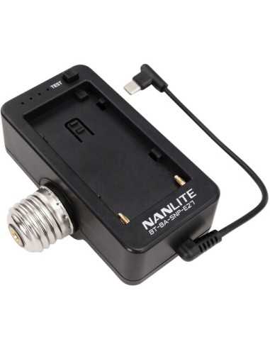 NANLITE NP-F Battery Adapter and Mount for PavoBulb 10C | Lights  Cables &  Accessories | CAM TOOLS Middle East | 