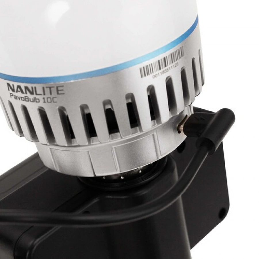 NANLITE NP-F Battery Adapter and Mount for PavoBulb 10C