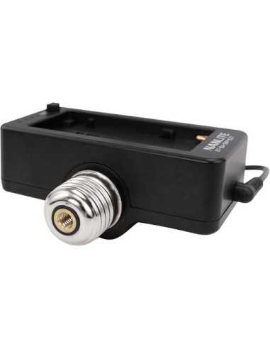 NANLITE NP-F Battery Adapter and Mount for PavoBulb 10C