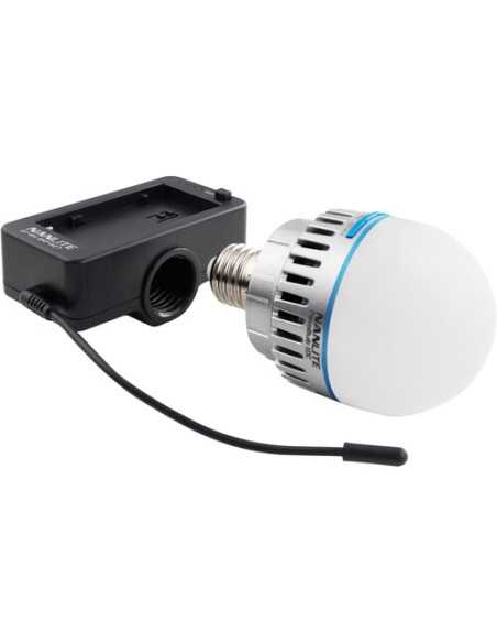 NANLITE NP-F Battery Adapter and Mount for PavoBulb 10C