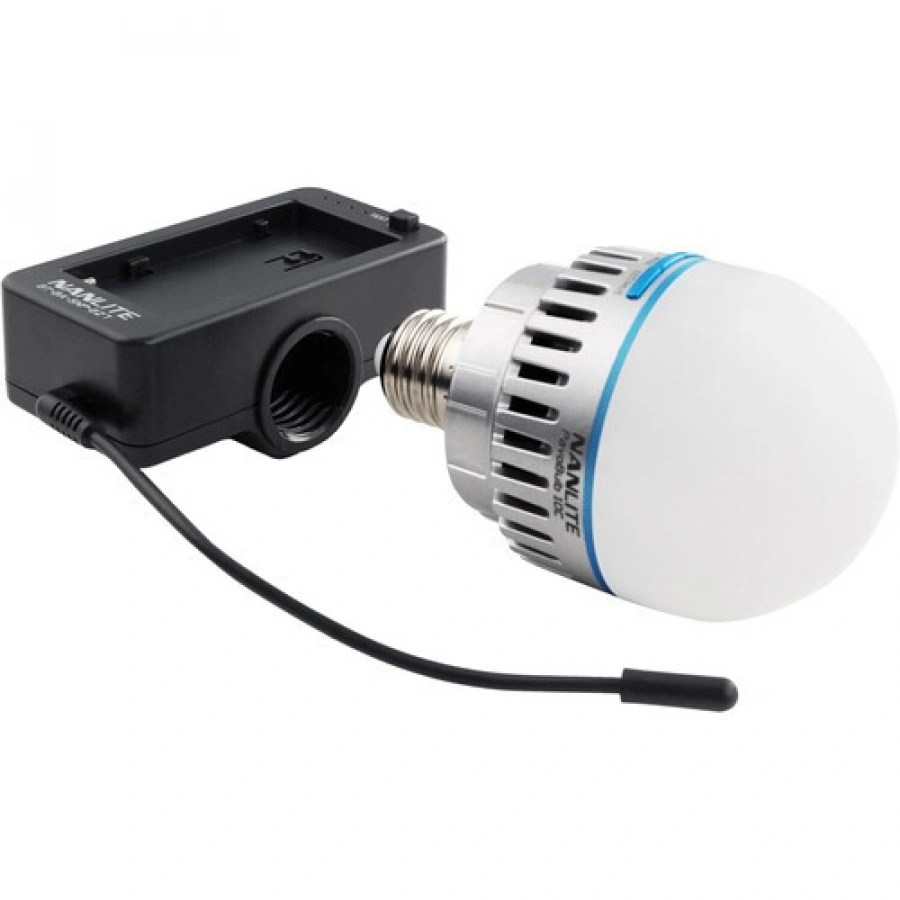 NANLITE NP-F Battery Adapter and Mount for PavoBulb 10C