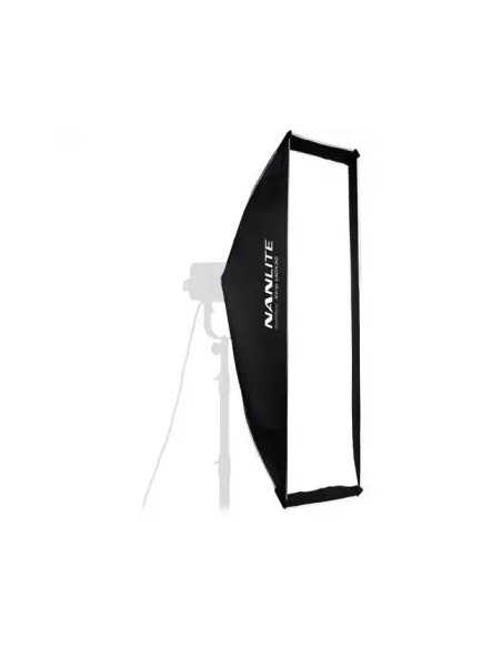 NANLITE Asymmetric Softbox of 45*110CM with Grid