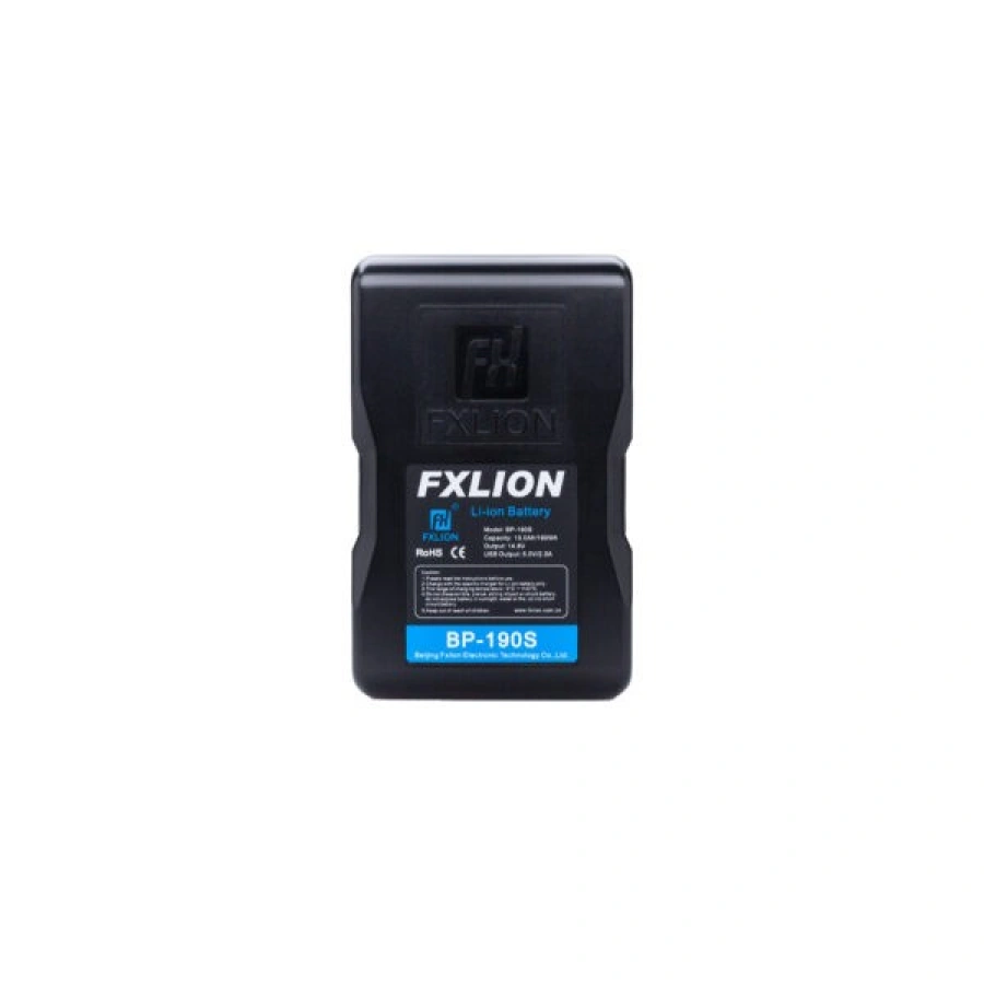 Fxlion 190Wh Cool Black Battery – 14.8V / V-Mount Battery
